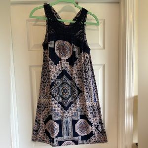 MSK. Sleeveless Shift Dress , Small